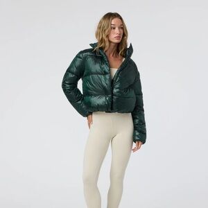 Vuori Insulated Jacket Dark Green Size L - Used